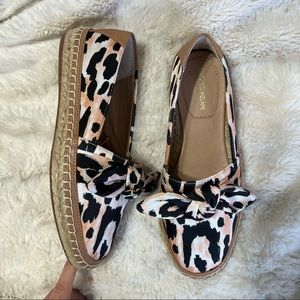 • Antonio Melani leopard flats